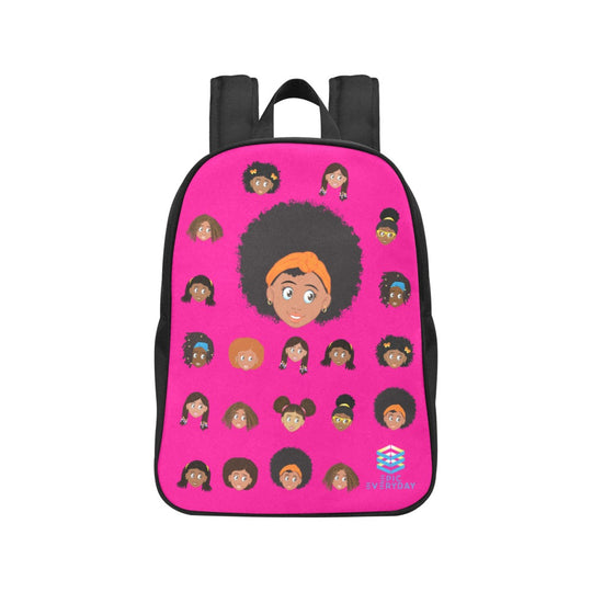 Girl with Afro Mini Backpack