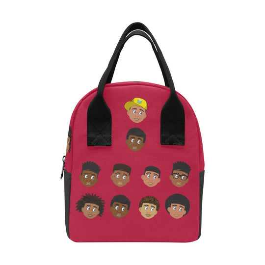 Boys Top Zip Lunch Bag