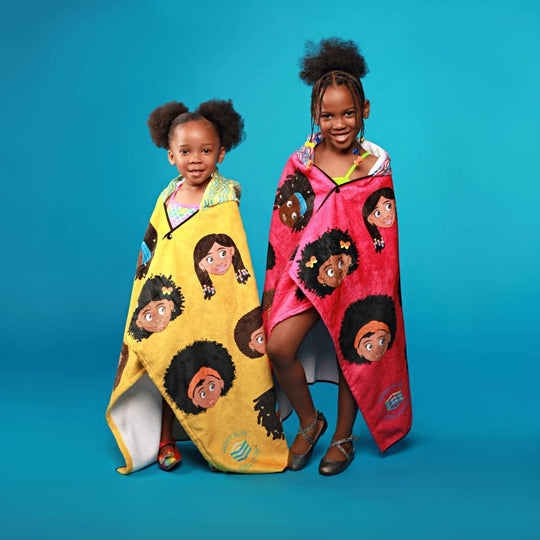 All Girls Hooded Towels