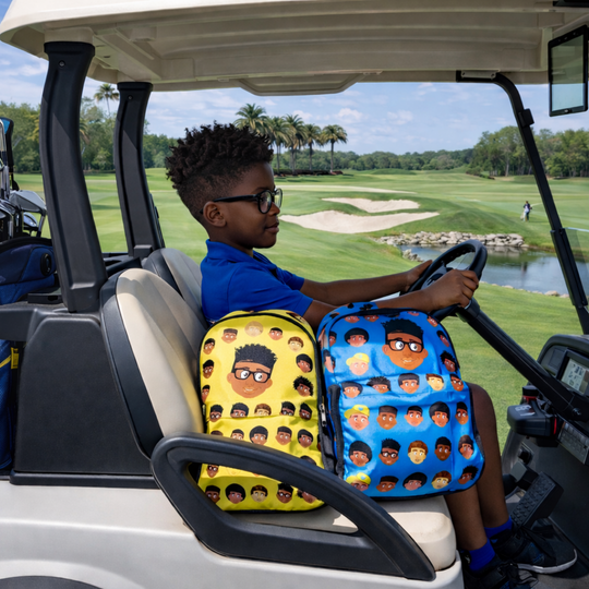 Boy with Glasses Junior Backpack