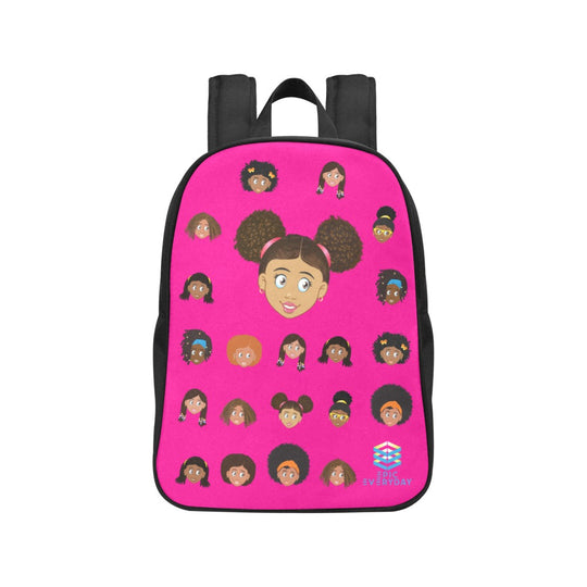 Girl with Puffs Mini Backpack