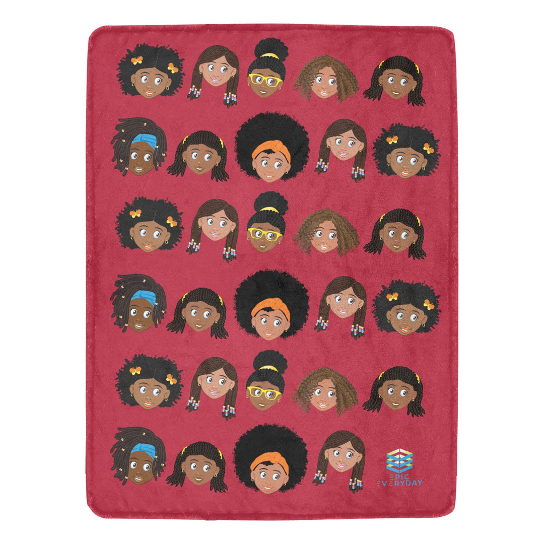 Girls Plush Fleece Blanket