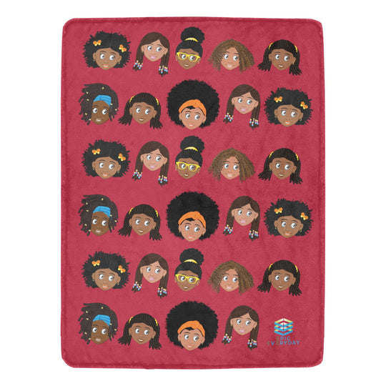 Girls Plush Fleece Blanket