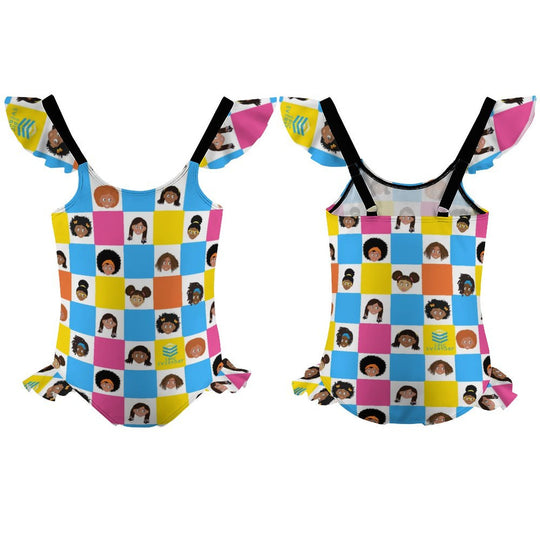 Girls One Piece Swimsuit