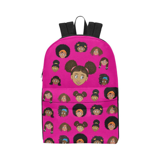 Girl with Puffs Classic Backpack