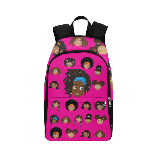 Girl with Locs Junior Backpack