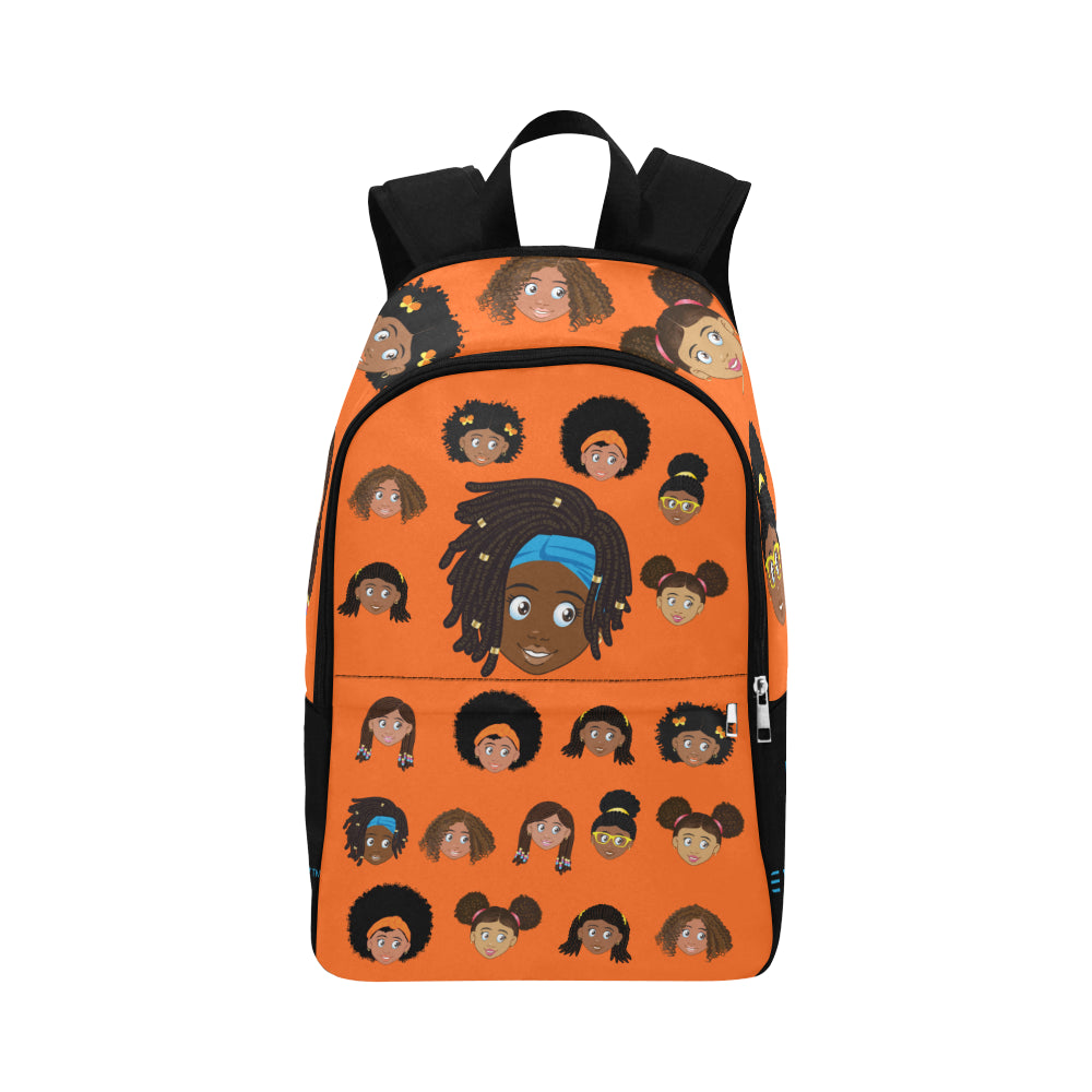 Girl with Locs Junior Backpack