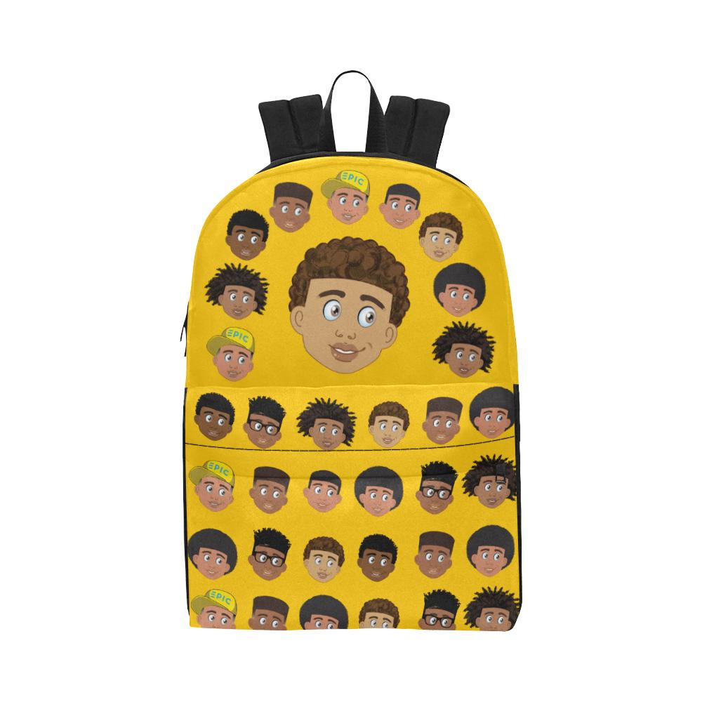 Boy with Curly-Hair Classic Backpack