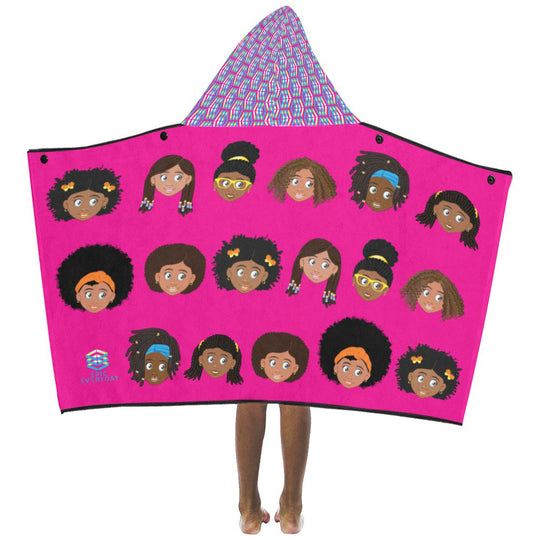 All Girls Hooded Towels
