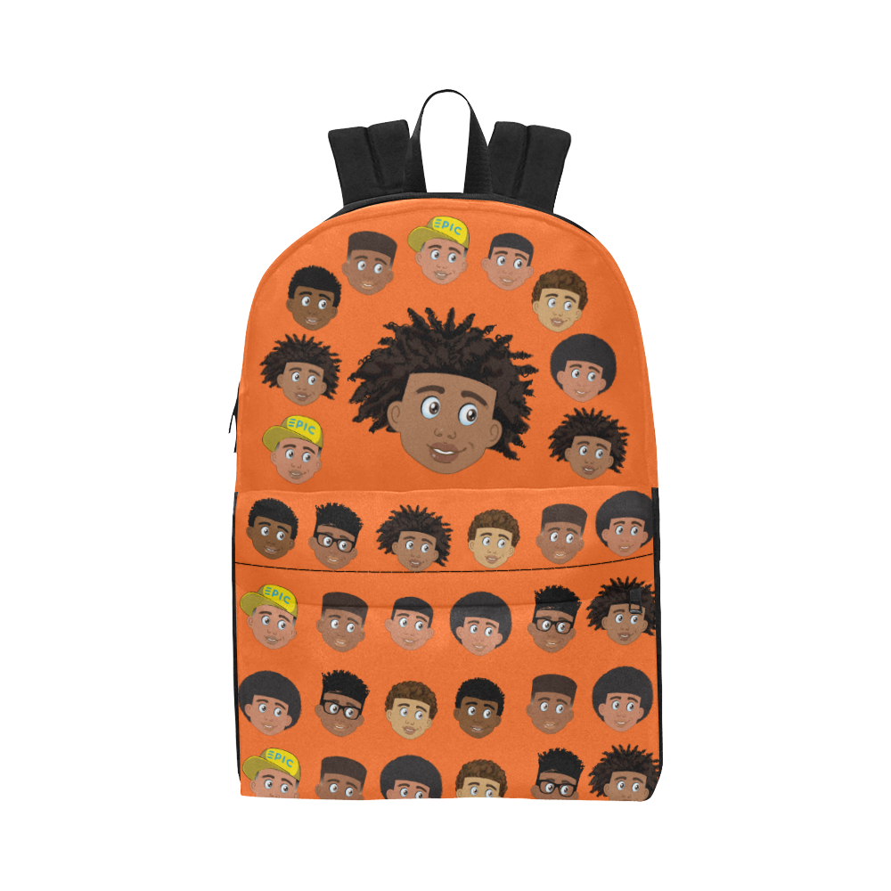 Boy with Curly-Locs Classic Backpack