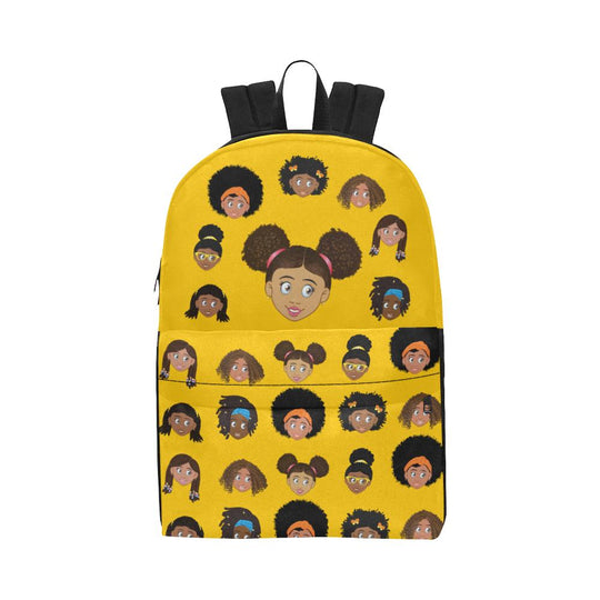 Girl with Puffs Classic Backpack