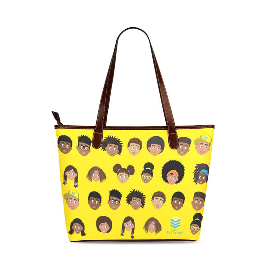 Tote Purse with All Characters